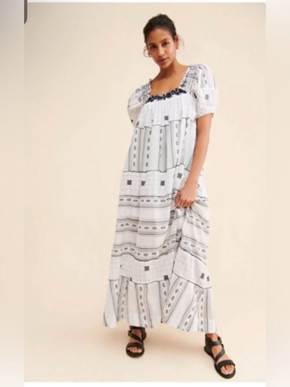 Free People string of hearts maxi dress